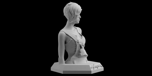 Naked Woman in Fountain - 3D Print Model by BlueAzureArt