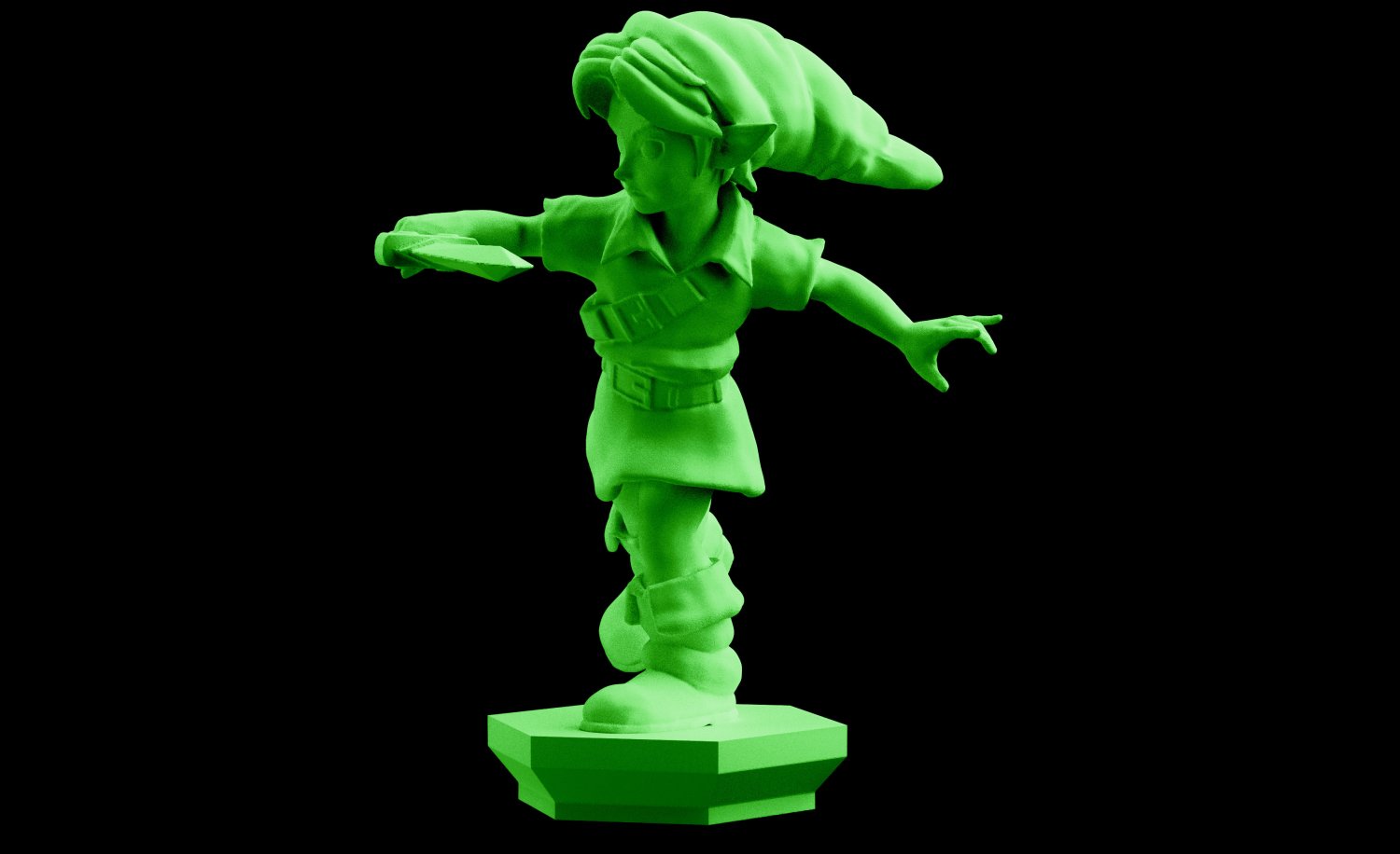STL file Funko Pop Link Zelda Nintendo 🔗・3D printer model to download・Cults