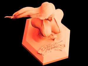 street fighter laura matsuda 3d print statue stl files download files figure digital pattern print 3D 프린트 모델