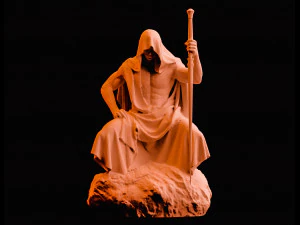 witcher 3 bridgeguard statue epic warrior 3d print statue stl files download files figure 3D Print Model