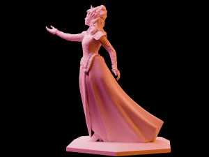 the witcher 3 anna henrietta 3d print statue stl files 3D Print Model