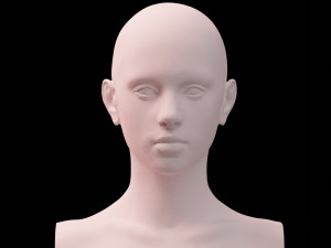Jill valentine lifesize bust classic resident evil 3d print 3D प्रिंट मॉडल