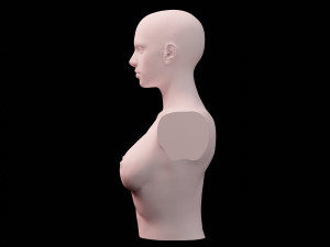 Jill valentine lifesize bust classic resident evil 3d print 3D प्रिंट मॉडल
