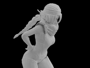 zelda sheik heroic statue download 3d print model stl files statue figure digital pattern 3D Print Model