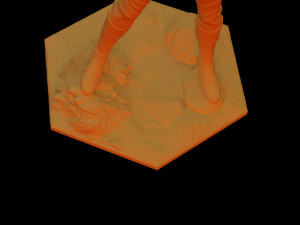 echo windwalker 3d print statue from tech demo stl download files statue figure video game digital 3D Baskı Modeli