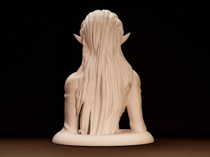 Princess Zelda Statue 3D print Model STL files Figure digital pattern 3D printing The Legend of 3D 프린트 모델