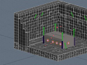 low poly - crypt Modelo 3D