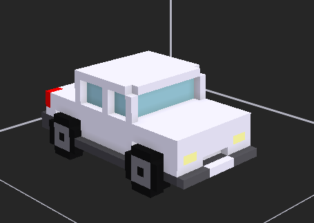 white black and blue car and taxi 3D Model .c4d .max .obj .3ds .fbx .stl .blend 
