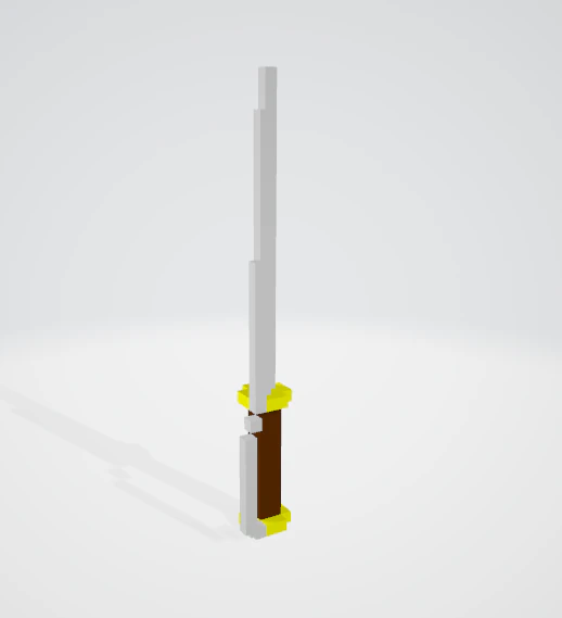 sword 3D Model .c4d .max .obj .3ds .fbx .stl .blend 