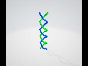 voxeldna 3D-Modell