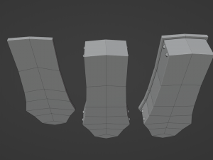stylized coffin 3D 模型