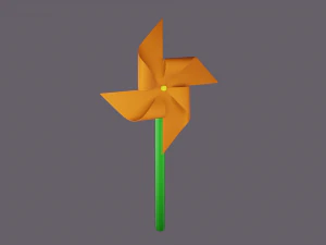 paper spinner 3D Model