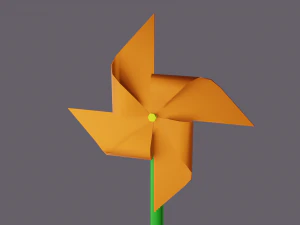 paper spinner 3D Model