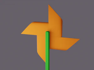 paper spinner 3D Model