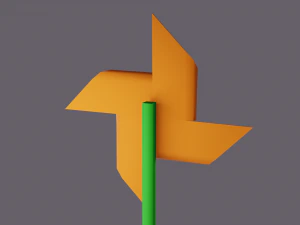 paper spinner 3D Model
