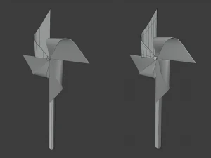 paper spinner 3D Model