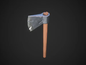 程式化的工具 3D 模型