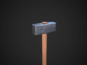 程式化的工具 3D 模型