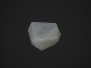 Stylized rock Model 3D
