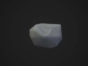 Stylized rock Model 3D