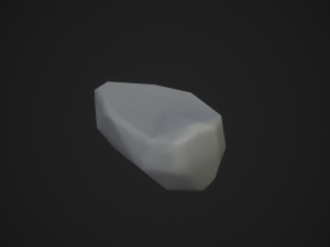 Stylized rock Model 3D