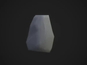 Stylized rock 3D Model