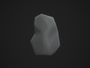 Stylized rock Model 3D