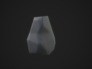 Stylized rock Model 3D