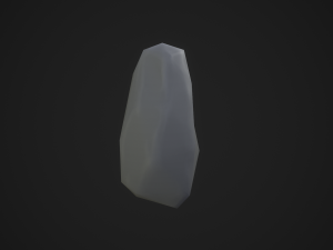 Stylized rock Model 3D