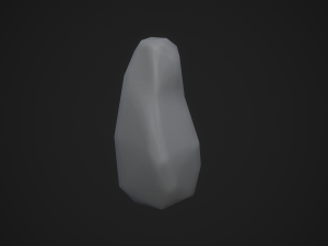 Stylized rock Model 3D