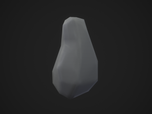 Stylized rock Model 3D