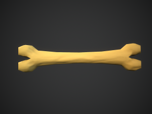 Stylized bones 3D 모델