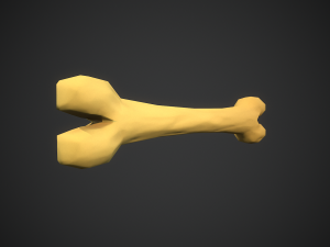 Stylized bones 3D 모델
