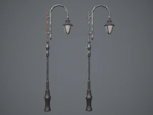 Stylized lamps 3D Model