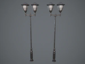 Stylized lamps 3D Model