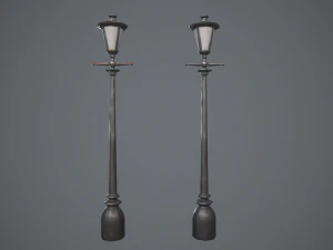 Stylized lamps 3D Model