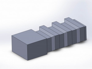 anchor brick roof funace 125x80x340 Model 3D