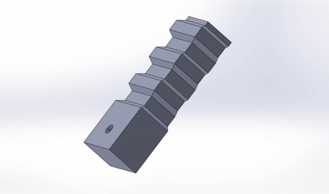 anchor brick wall funace 125x80x340 3D 모델 .c4d .max .obj .3ds .fbx .stl .blend 