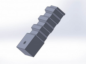 anchor brick wall funace 125x80x340 3D Модель
