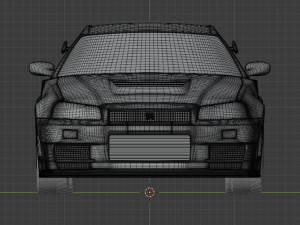 nissan skyline gt-r r34 nismo z-tune 3Dモデル