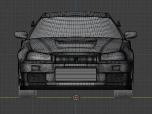 nissan skyline gt-r r34 nismo z-tune 3D Model