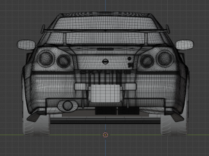 nissan skyline gt-r r34 nismo z-tune 3Dモデル