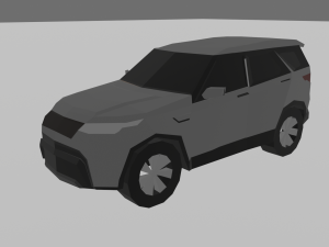 Land rover discovery 5 Model 3D