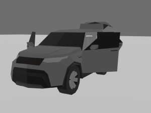 Land rover discovery 5 Model 3D