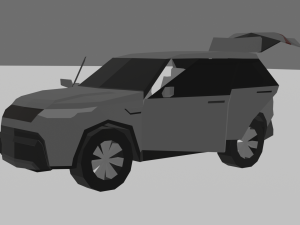 Land rover discovery 5 Model 3D