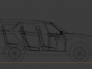 Land rover discovery 5 Model 3D