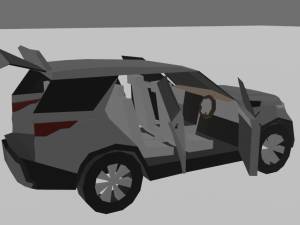 Land rover discovery 5 Model 3D