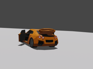 Nissan gt-r r35 Model 3D