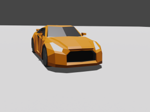 Nissan gt-r r35 Model 3D