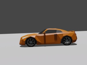Nissan gt-r r35 Model 3D